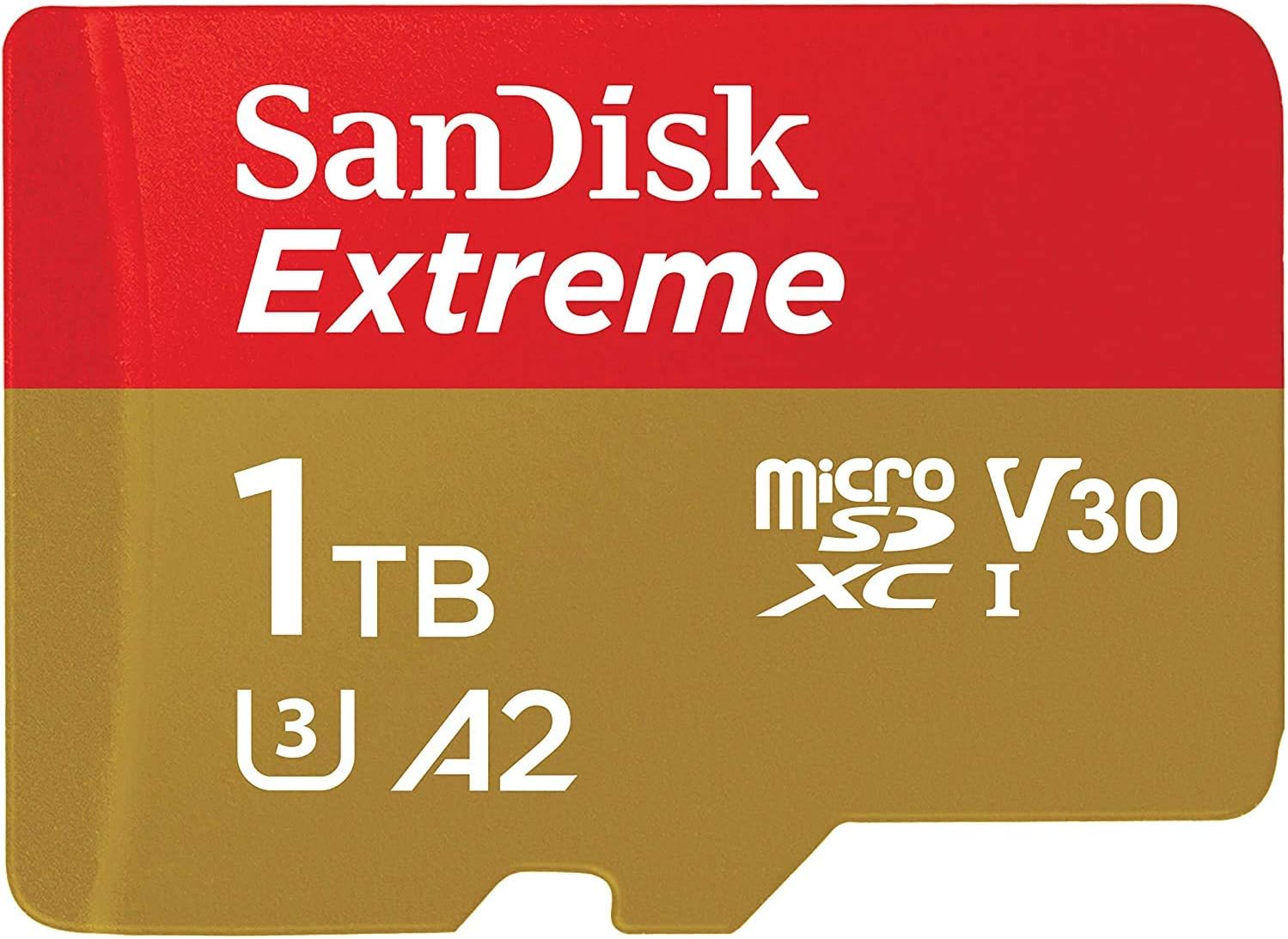 SanDisk Micro 1TB Extreme Memory Card funciona con GoPro Action Camera Hero 12 Negro (SDSQXAV-1T00-GN6MN) V30 A2 UHS-I U3 Clase 10 Bundle con 1