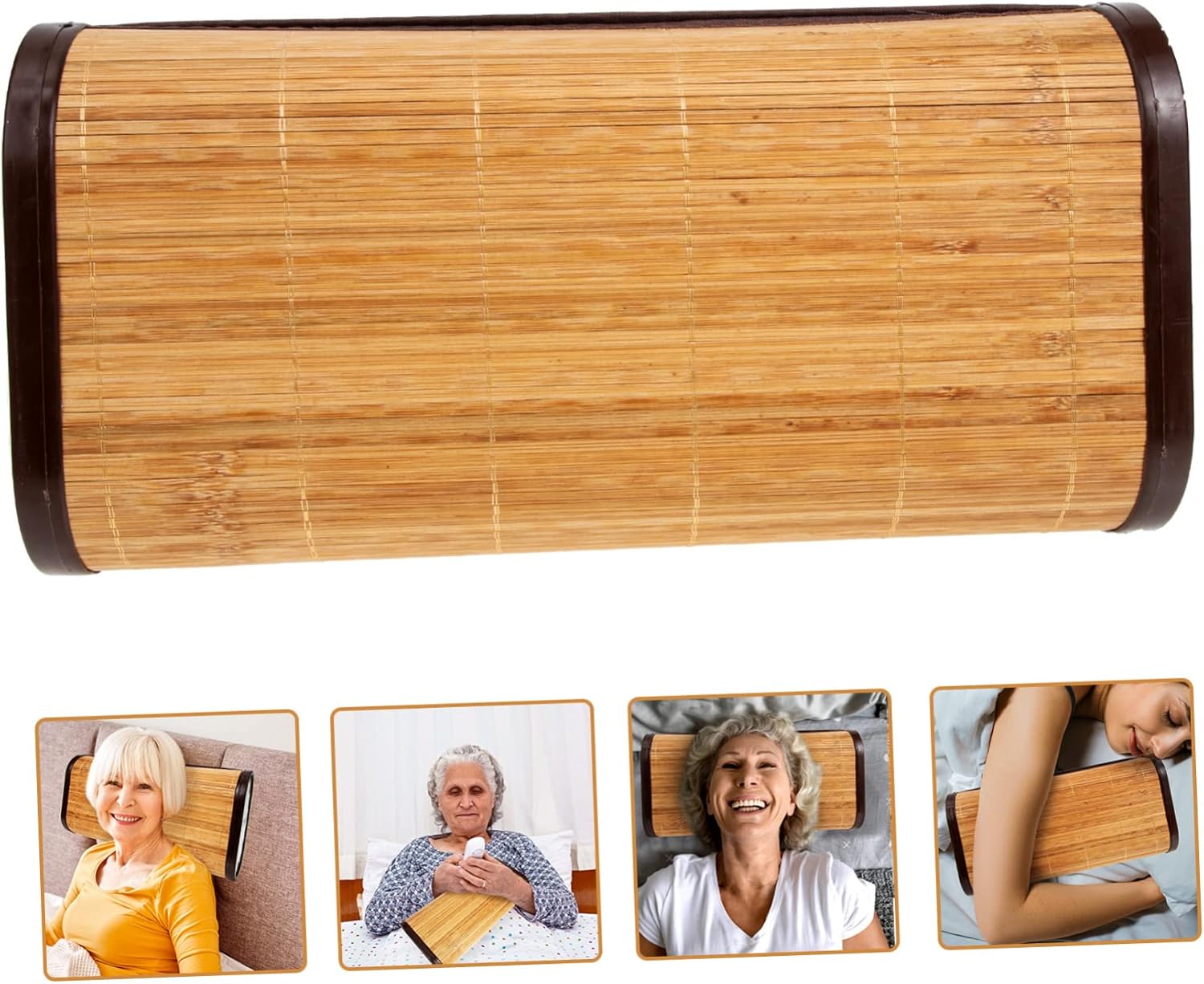 Veemoon 2 unids Sauna Accesorios Aviones Soporte Pad Madera Sauna Enfriamiento Cuello Reposo Sudor Tallo Almohada Transpirable Almohada de Sauna