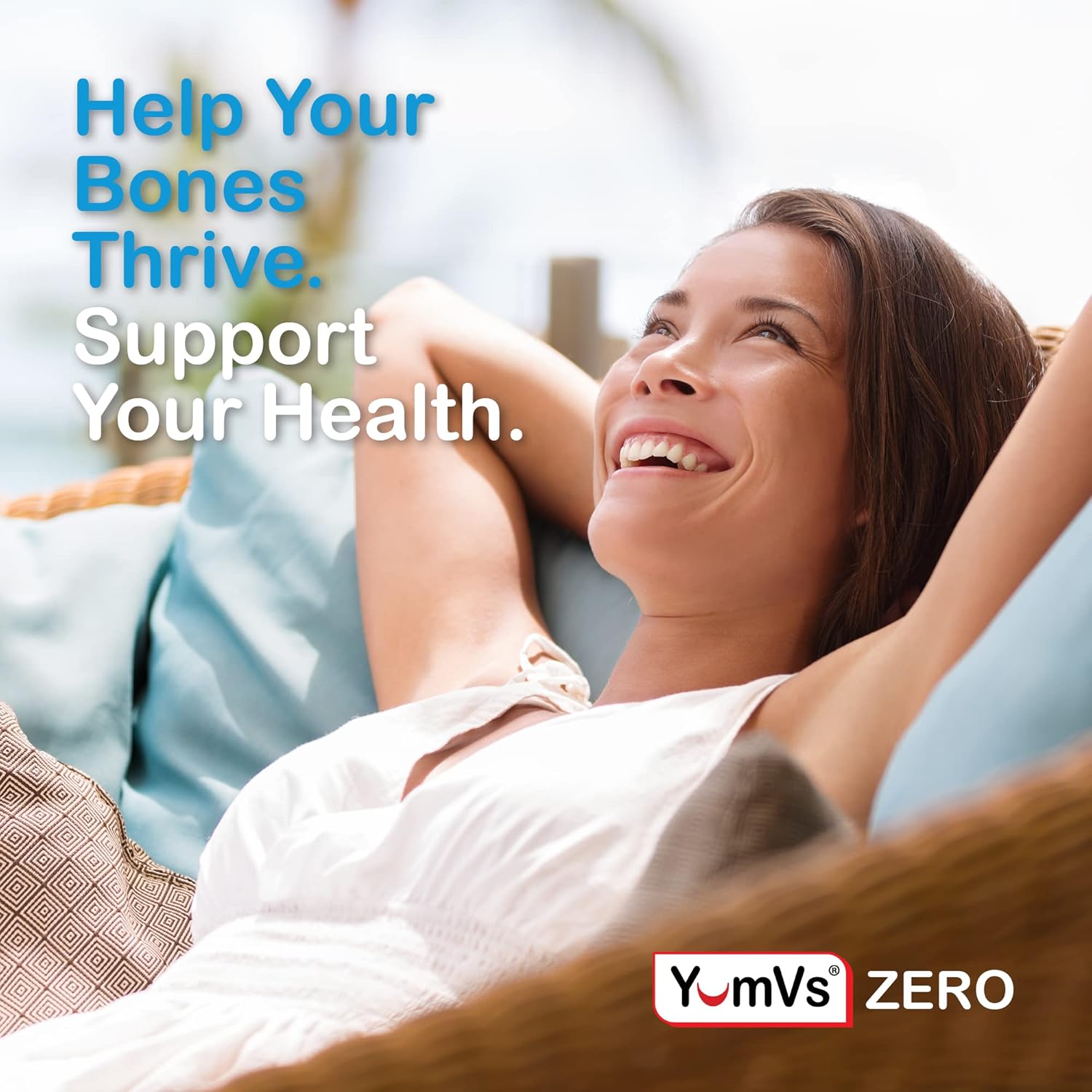 YUM-V’S YumVs – Gomitas de vitamina D Zero  Suplemento D3 apto para dieta cetogénica, sin azúcar, para niños y adultos, 50 mcg  2000 UI de vitamina