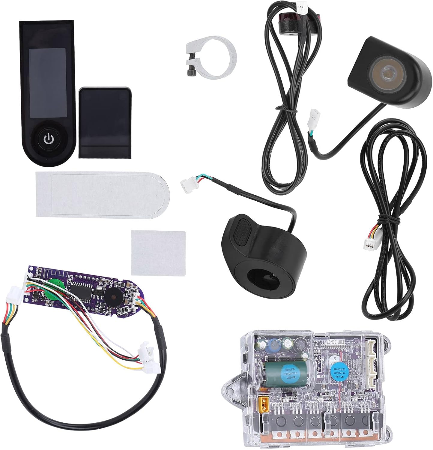 Kit de tablero de controlador de scooter eléctrico, monopatín, diaplay digital, luz trasera para XIAOMI M365  Pro