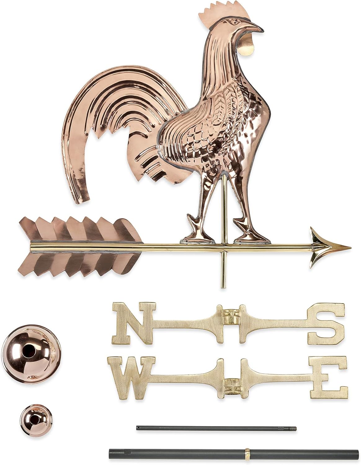 Good Directions – Veleta en forma de gallo de tamaño completo (25 pulgadas) 501V1, 501P