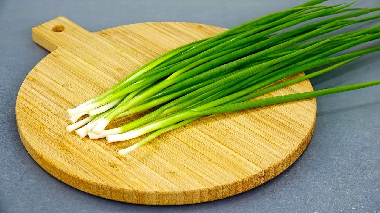 Cebolletas verdes en agrupamiento de cebolletas alrededor de 250 semillas sin OMG para plantar