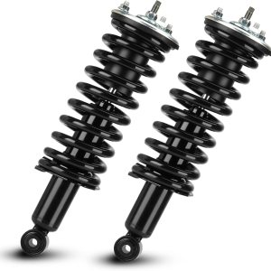 Amortiguador delantero completo para Nissan Frontier 2005-2019, Suzuki Equator 2009-2012, puntales con resorte helicoidal 171102 (juego de 2) Amortiguador delantero completo para Nissan Frontier 2005-2019, Suzuki Equator 2009-2012, puntales con resorte helicoidal 171102 (juego de 2)