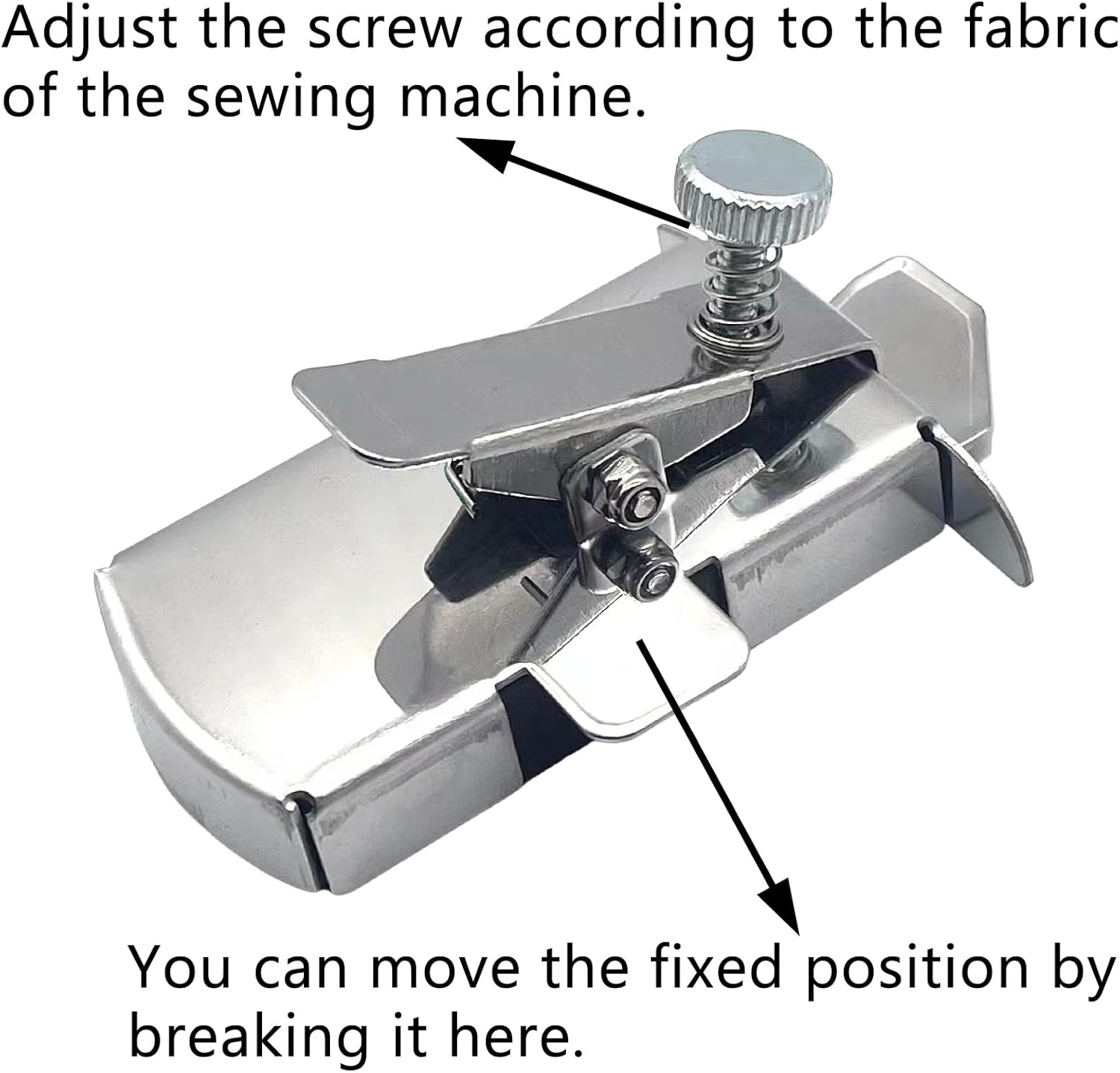 Buddy Sew – Guía de costura magnética, accesorios universales para máquina de coser, prensatelas para máquina de coser, regla de costura