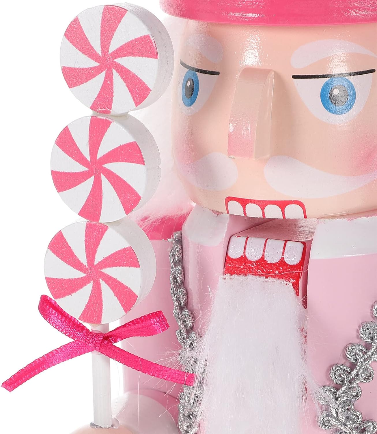 IMIKEYA Figuras de cascanueces de Navidad Cascanueces de madera de Navidad, juego de adornos de cascanueces de Navidad, decoraciones de Navidad,
