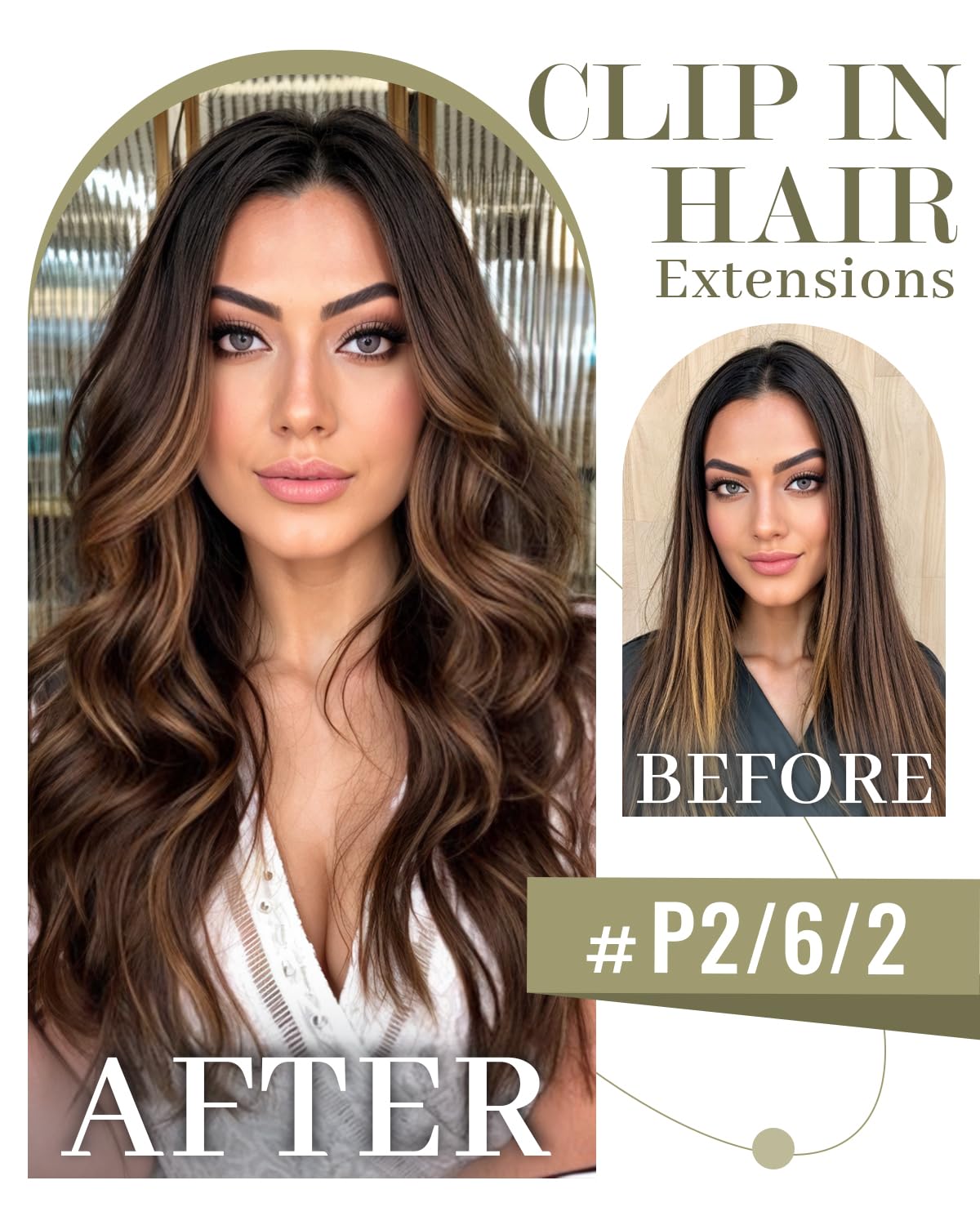 MISSME Extensiones de cabello humano real con pinzas, 14 pulgadas, 3.88 oz, 7 unidades, sin costuras, 16 clips, 100 % cabello humano real, balayage,
