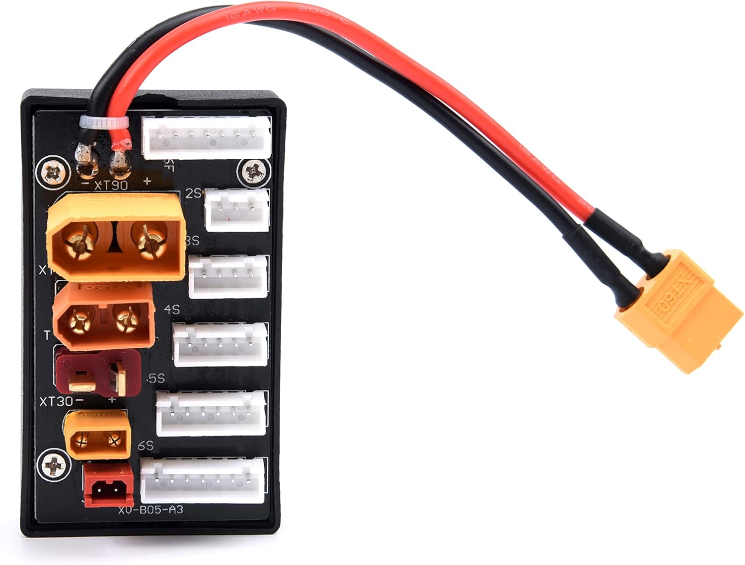 Readytosky XT30 XT60 XT90 JST T Conector Lipo Batería Multi Cargador 2-6S Lipo Batería Junta de carga paralela para Imax B6 B6AC IDST Q6 Lite