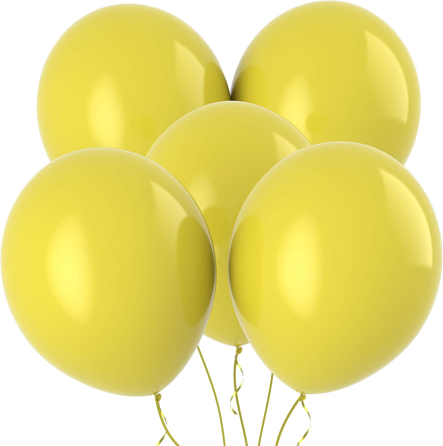 PREXTEX Globos amarillos jumbo, 30 globos amarillos extragrandes de 18 pulgadas para sesiones de fotos, bodas, baby shower, fiestas de cumpleaños y