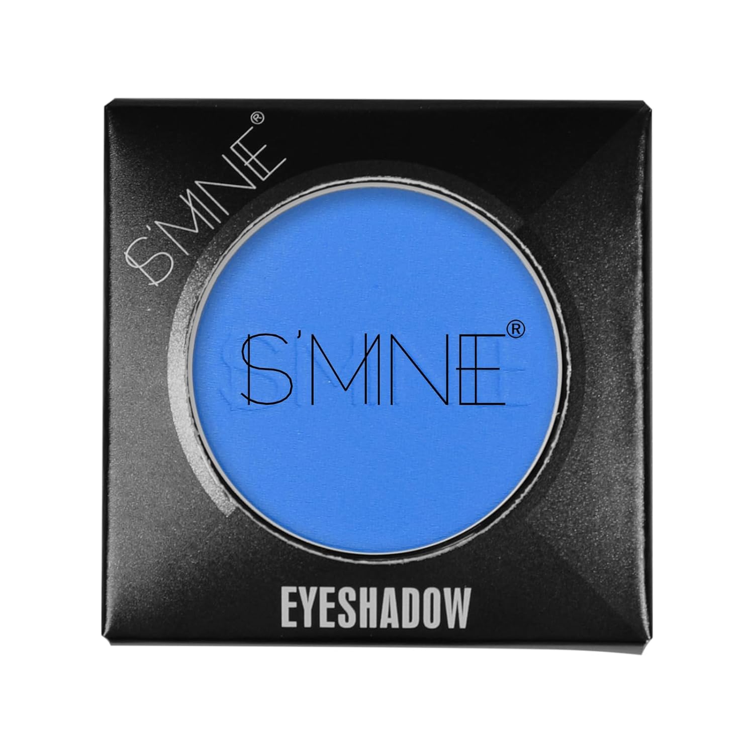 IS’MINE Solo pigmento mate azul de la paleta del polvo de la sombra de ojos alto, de larga duración, color intenso mejor sombra de ojos azul