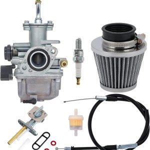 WHFZN Carburador Raprot 80 para Yamaha YFM80R YFM80 Grizzly 80 Carb ATV Quad Carby 2002-2008 con cable del acelerador y filtro de aire WHFZN Carburador Raprot 80 para Yamaha YFM80R YFM80 Grizzly 80 Carb ATV Quad Carby 2002-2008 con cable del acelerador y filtro de aire