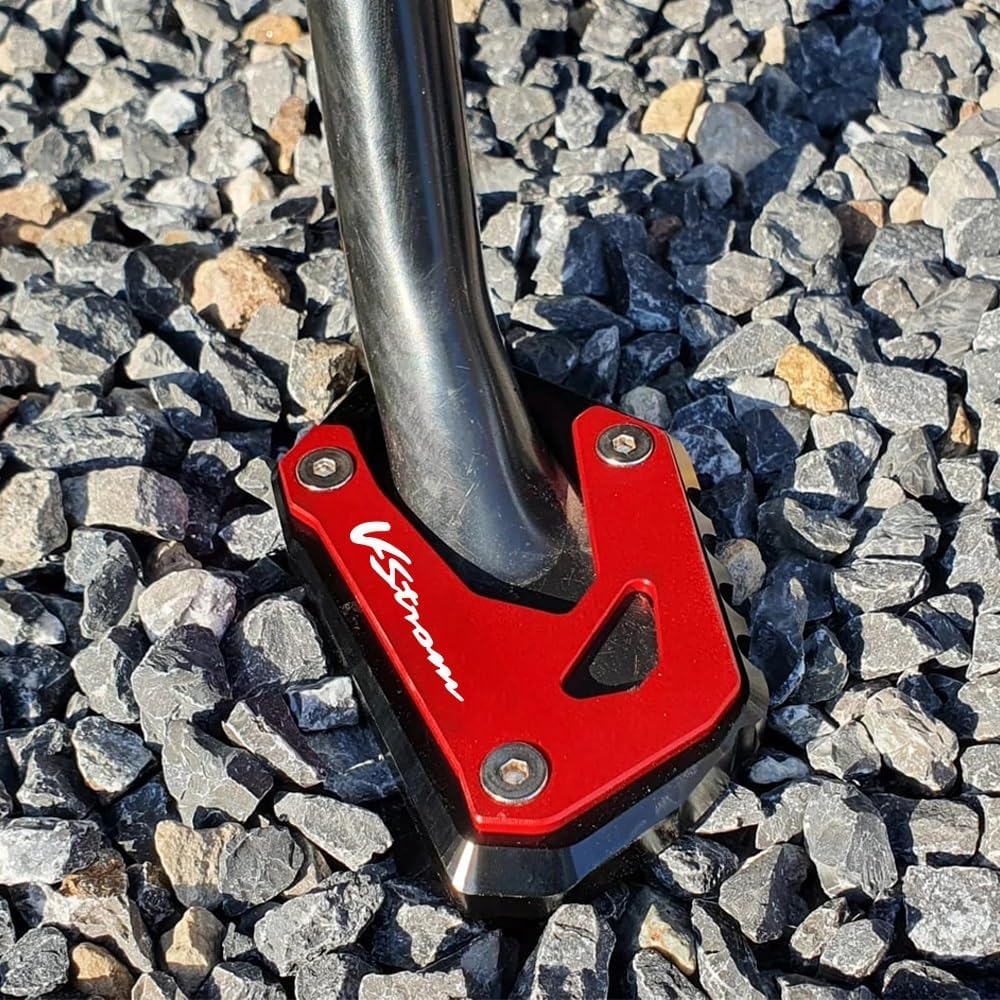 Motorcycle Side Stand pad for Suzuki V-Strom V-Strom 1000 1050 XT 1000XT 1050XT 2021-2023 Motorcycle Foot Side Stand Enlarger Extension Kickstand