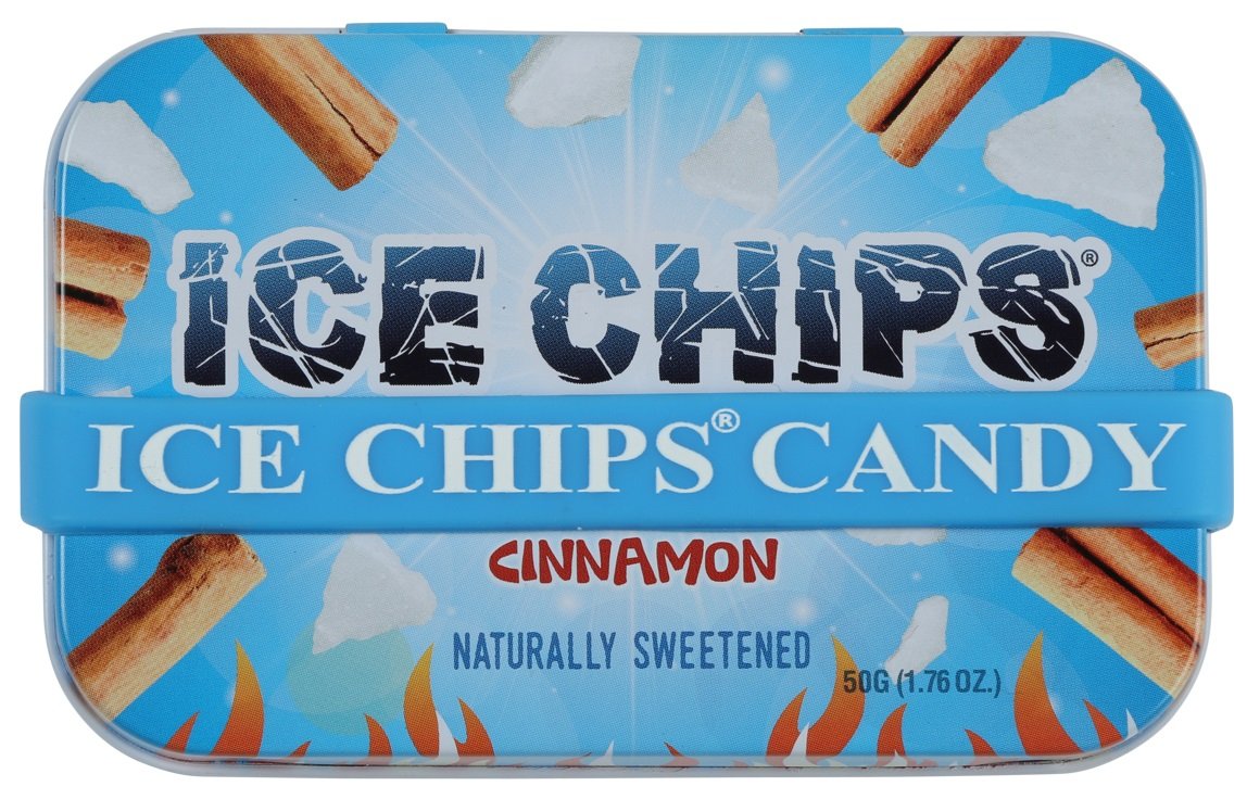 ICE CHIPS Paquete surtido de dulces de 3 (canela, crema de naranja, piña colada)