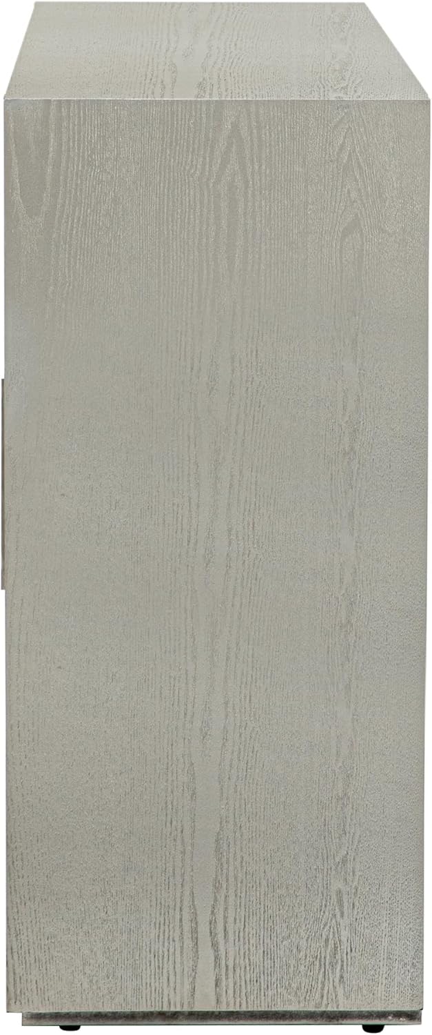 Knocbel Armarios de almacenamiento Accent con puertas de vidrio templado y estantes ajustables, entrada, pasillo, vestíbulo, mesa, armario,