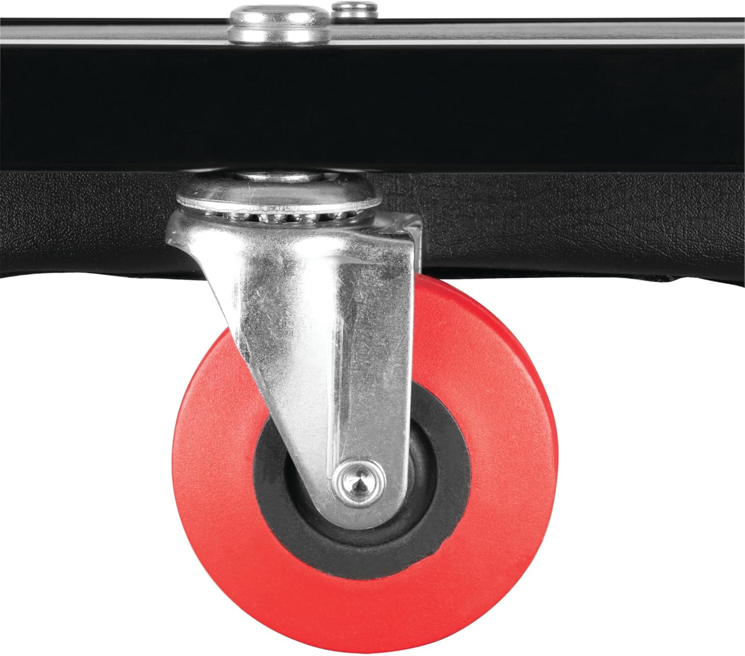 Performance Tool W85015 – Enredadera automotriz de perfil bajo con 6 ruedas giratorias de 36 x 17 pulgadas con reposacabezas acolchado, color negro