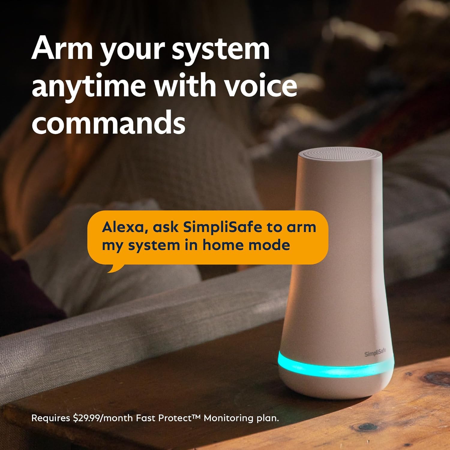 SimpliSafe Sistema de seguridad inalámbrico para el hogar de 11 piezas Gen 3 con cámara HD inalámbrica para interiores, monitoreo profesional 247