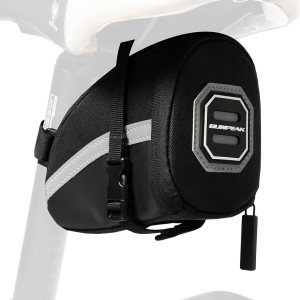 Bolsa de sillín de bicicleta resistente al agua Bolsa de sillín para bicicleta debajo del asiento Bolsa de bicicleta Bolsa de sillín de bicicleta resistente al agua Bolsa de sillín para bicicleta debajo del asiento Bolsa de bicicleta