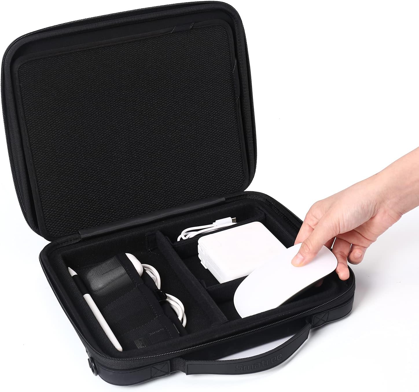 Smatree Funda rígida para iPad de 10 a 11 pulgadas para iPad Pro 2022 de 11 pulgadas, iPad Air 2022 de 10.9 pulgadas, bolsa de hombro para tableta y
