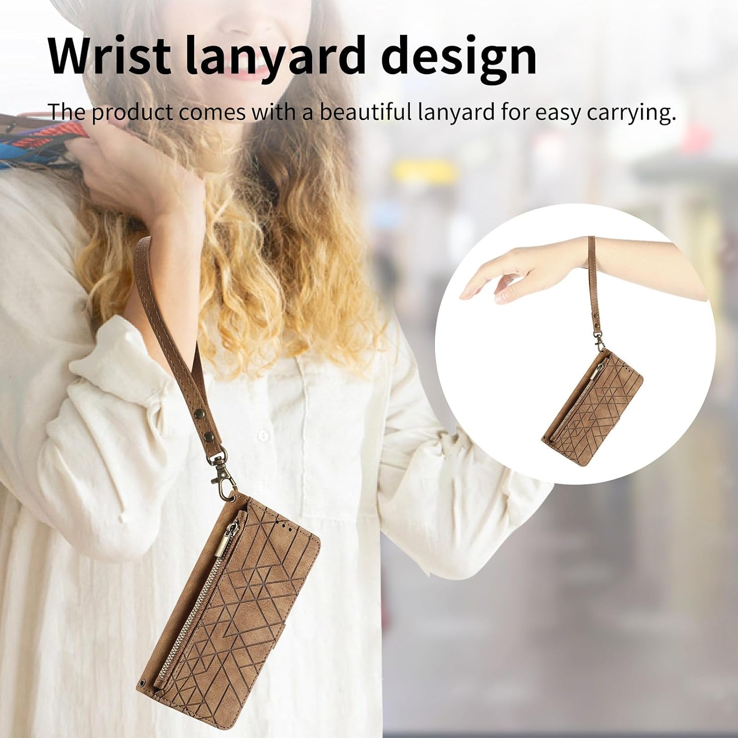Asuwish Funda de teléfono para OnePlus 9 Pro One Plus 9Pro 5G Funda tipo cartera con protector de pantalla de vidrio templado y cremallera abatible
