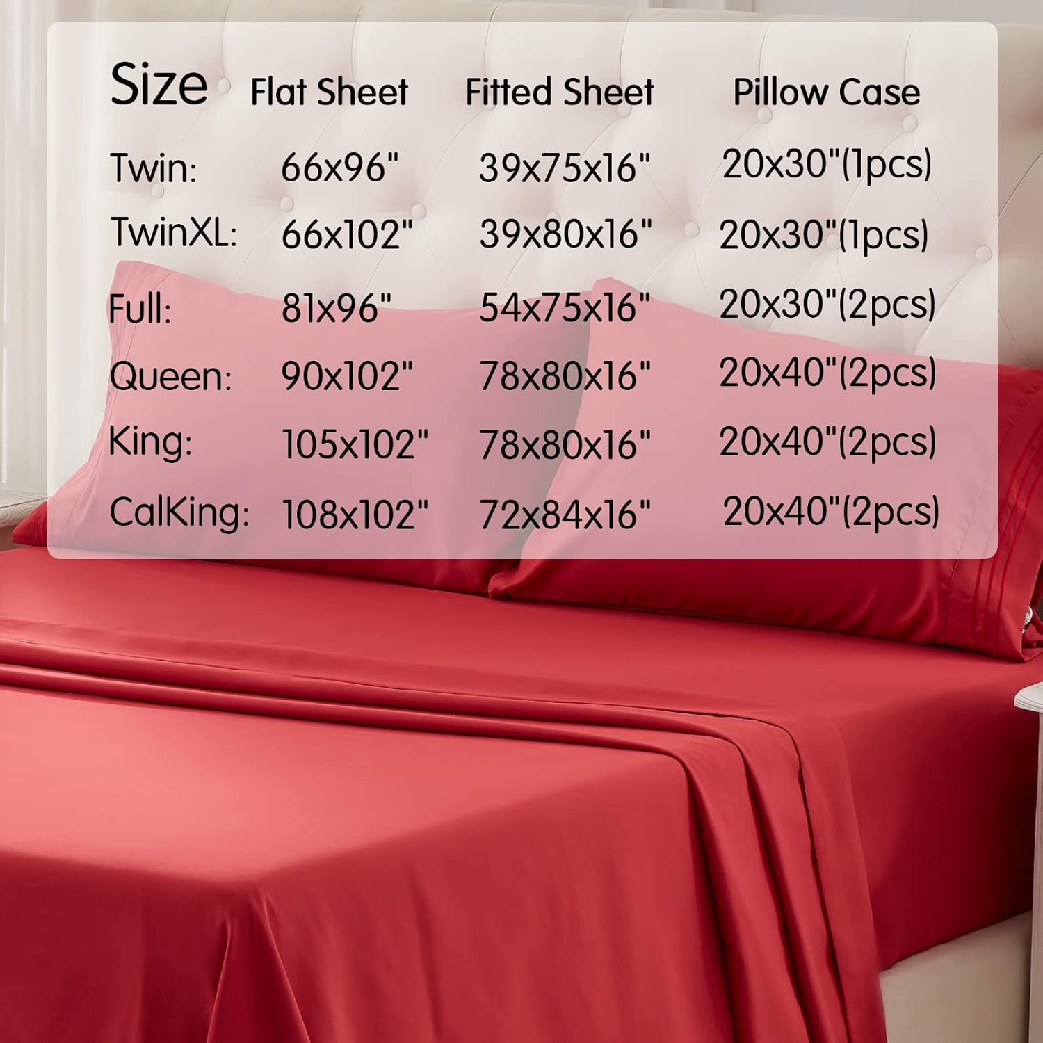 NexHome – Juego de sábanas de tamaño Queen para cama matrimonial, color gris, de microfibra, negro, juego de sábanas lavables, juego de sábanas de