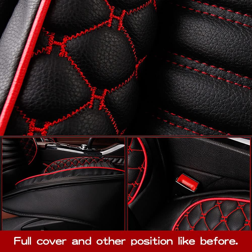 Fundas de asiento delantero de automóvil para Hyundai Genesis Coupé 2010-2016, compatible con bolsa de aire, ajuste universal para la mayoría de los