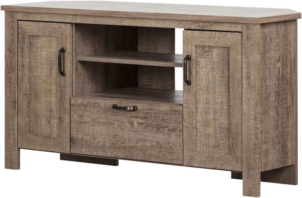 South Shore Lionel Corner – Mueble para TV, color pino