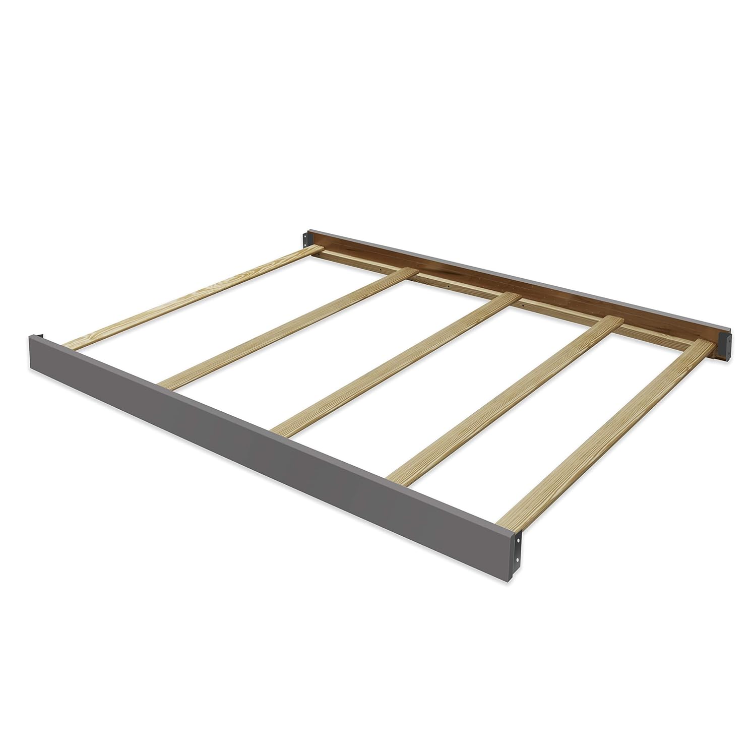 Sorelle Furniture Rieles para niños pequeños y rieles para cama de tamaño completo, kit de conversión de riel de cama y cuna de madera Sorelle,