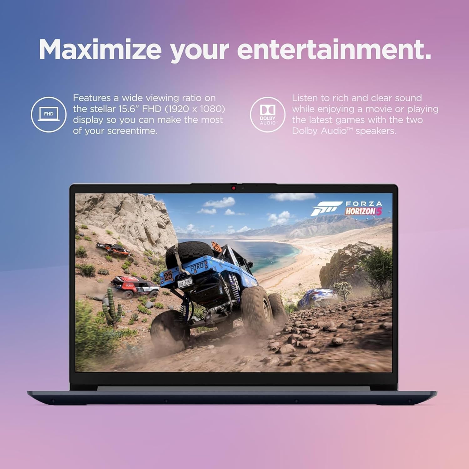Lenovo Ideapad cotidiana con licencia de por vida de Microsoft Office, memoria de 16 GB, almacenamiento SSD de 1 TB, procesador Intel de doble