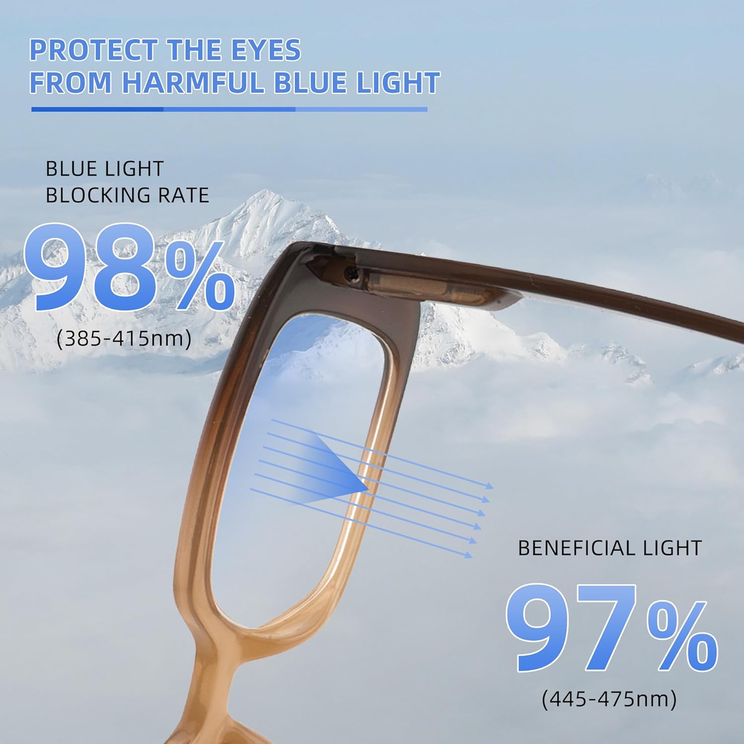 Gafas de lectura rectangulares para mujer, para lectores de mujer, bloqueador de luz azul