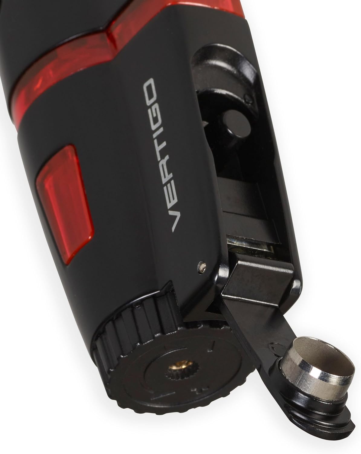 Vertigo Crusher Triple Torch Flame Lighter (Rojo)