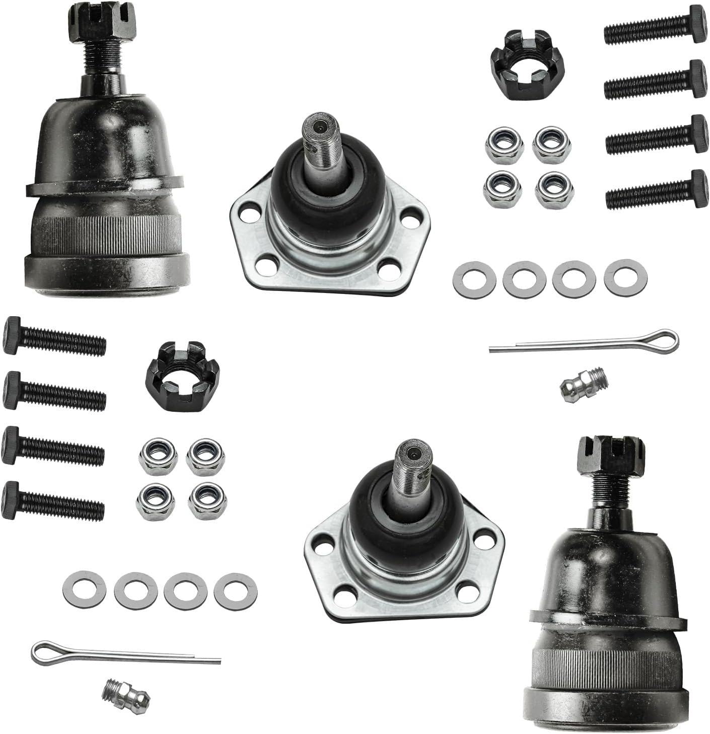 Detroit Axle – Rótulas delanteras de 4 piezas para Chevy Malibu Blazer Impala S10 Monte Carlo LLV EL Camino GMC Jimmy Buick Lesabre Electra Regal