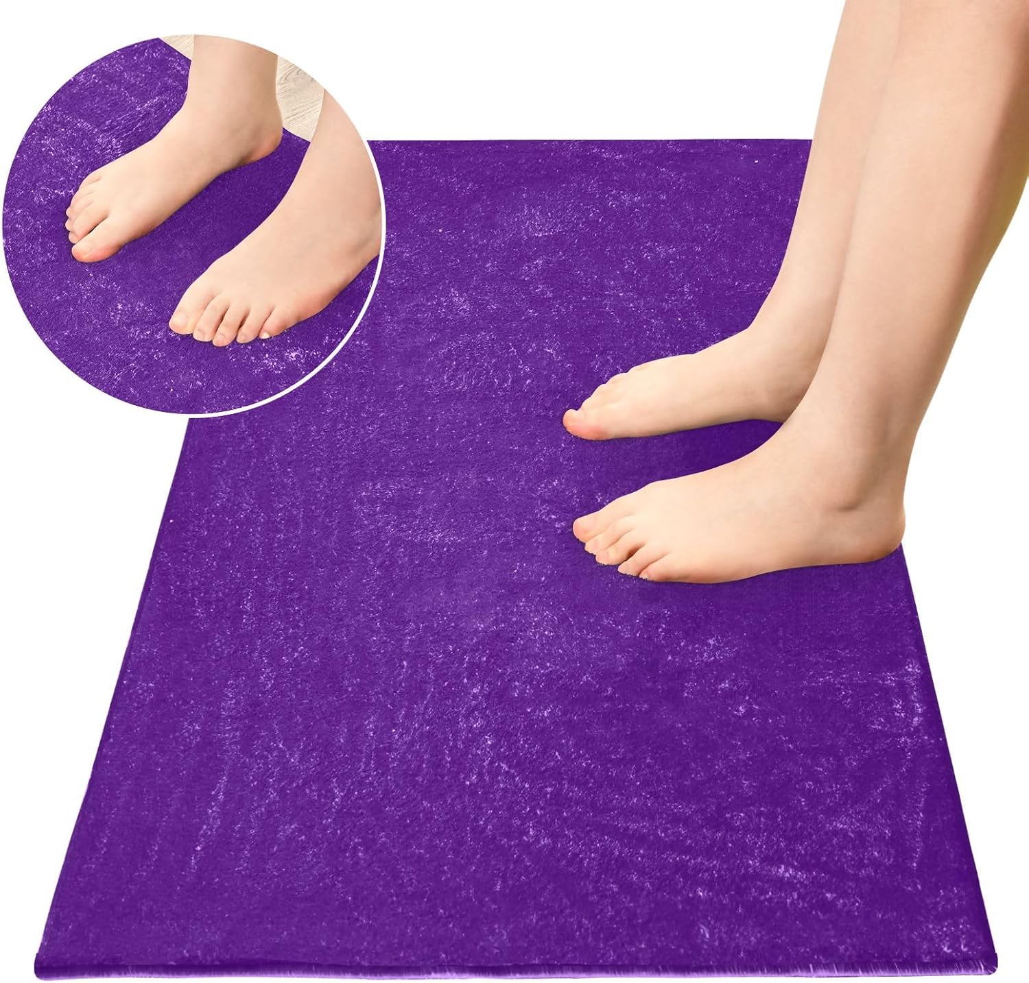 Tapete de cocina índigo, lavable a máquina, antideslizante, tapete de baño con parte trasera de goma, 39 x 20 pulgadas