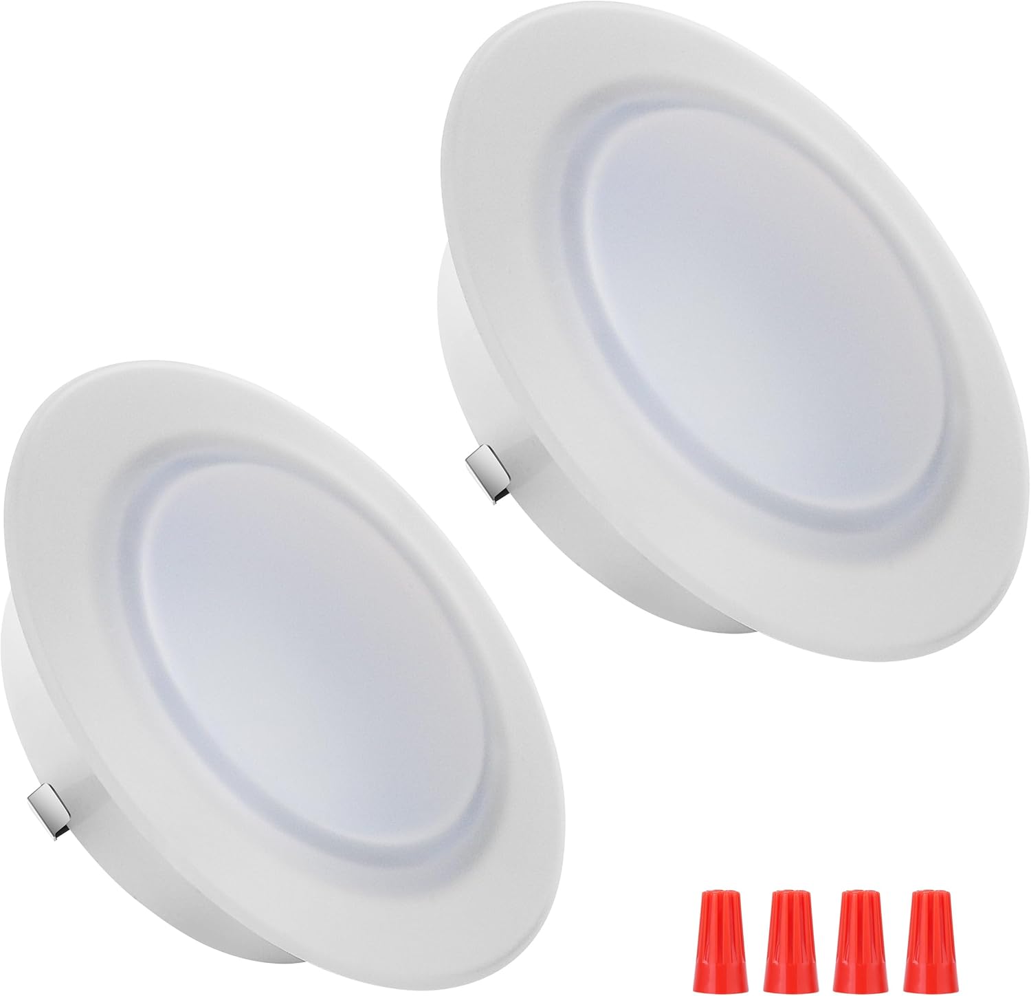 Luz LED de disco de 4.5 pulgadas  Luz de techo empotrada de 12 voltios para lancha RV de 12 V, luz interior de 12 V para debajo del gabinete,