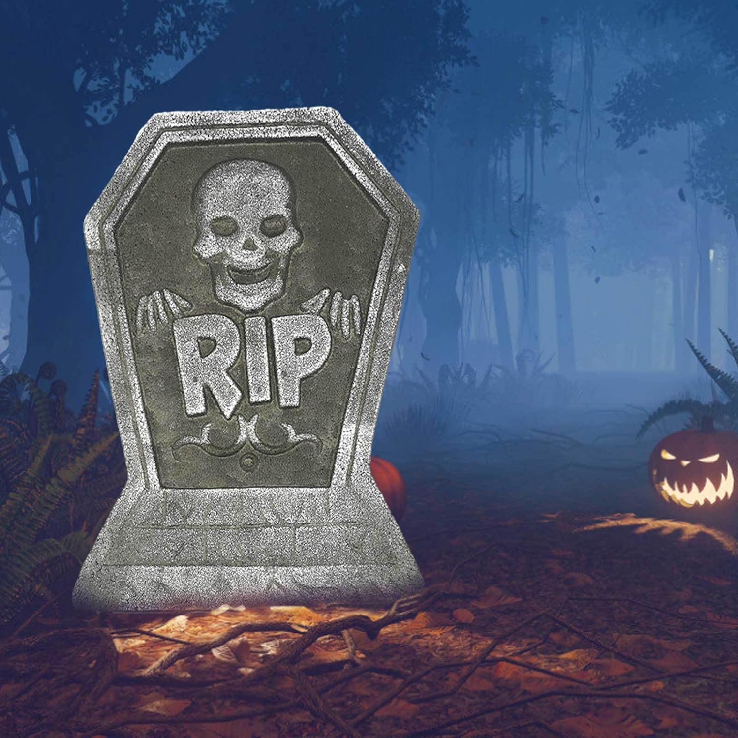 Decoraciones de Halloween lápidas de cementerio al aire libre  lápidas de Halloween RIP Graveyard  Decoraciones de Halloween al aire libre