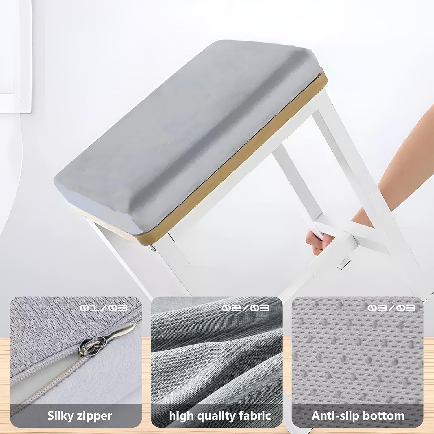 Cojín de banco de tamaño personalizado, cojines impermeables para muebles de patio, cojines personalizados para interiores y exteriores, para