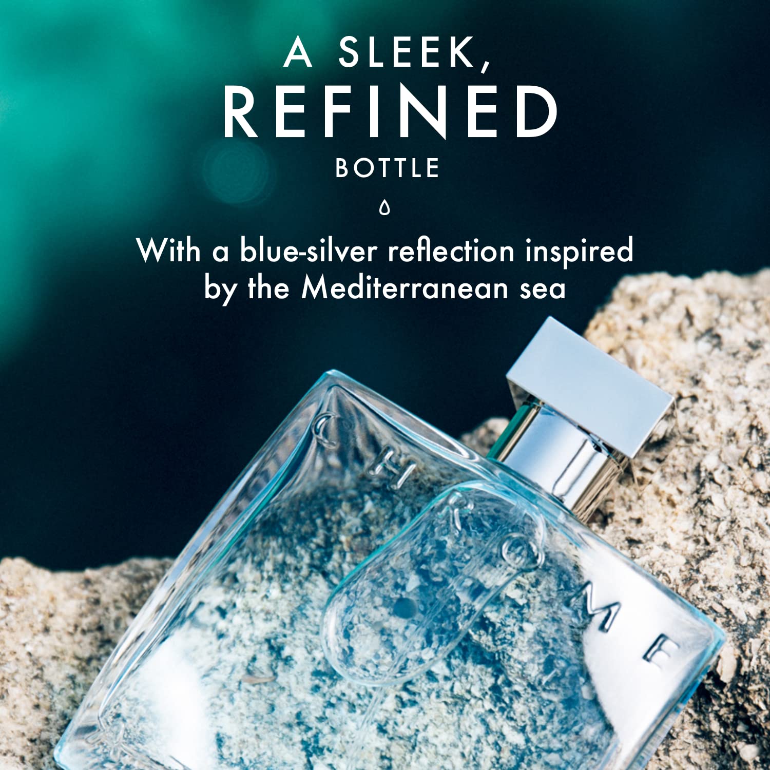 Azzaro Eau de Toilette cromado, juego de regalo de colonia fresca para hombre, juego de vacaciones de 3 piezas, incluye fragancias de tamaño