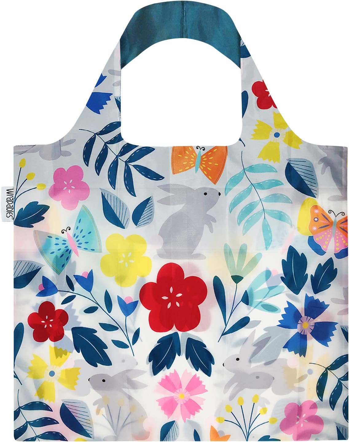 Wrapables Bolsa de asas reutilizable grande con bolsa exterior