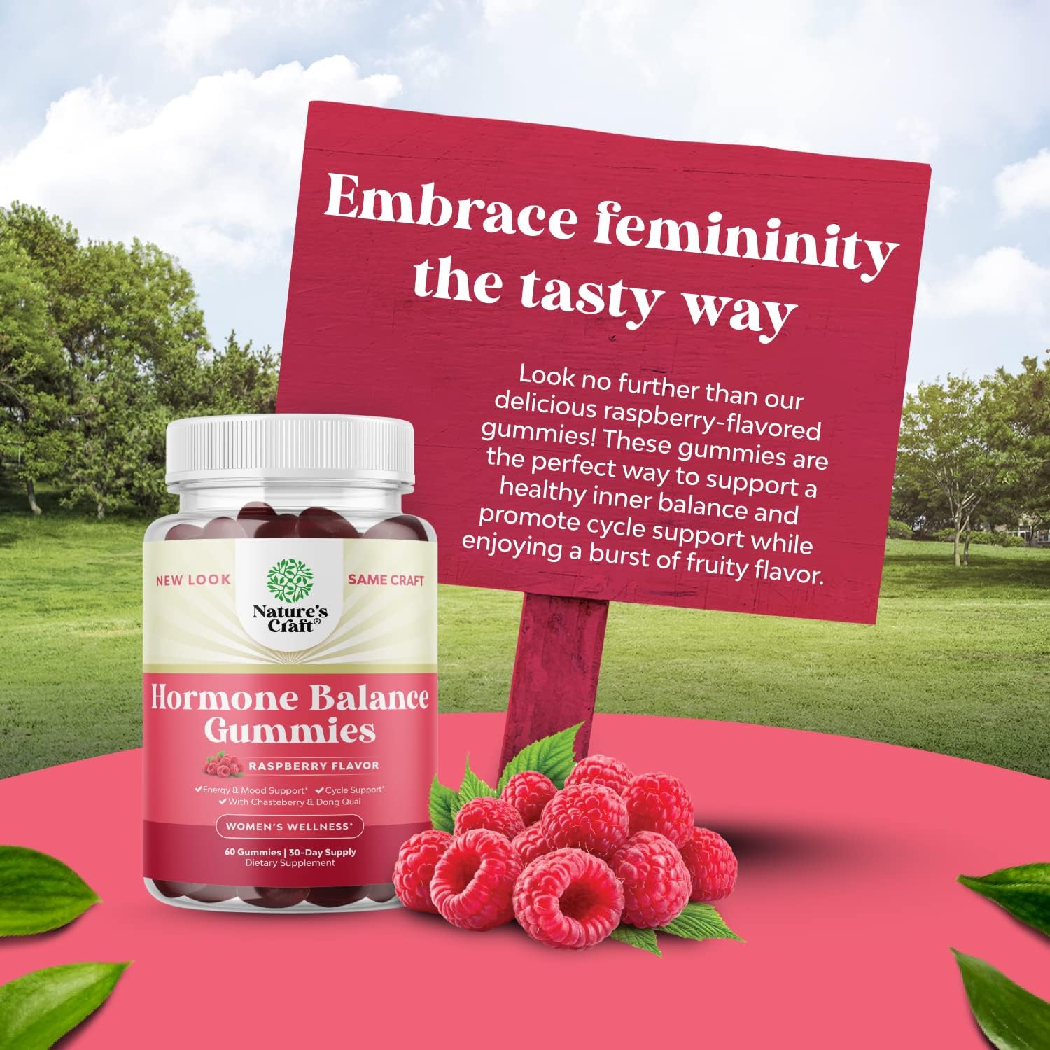 Equilibrio hormonal para mujeres de todas las edades – Gomitas de síndrome premenstrual y suplementos de apoyo para el ciclo para mujeres con