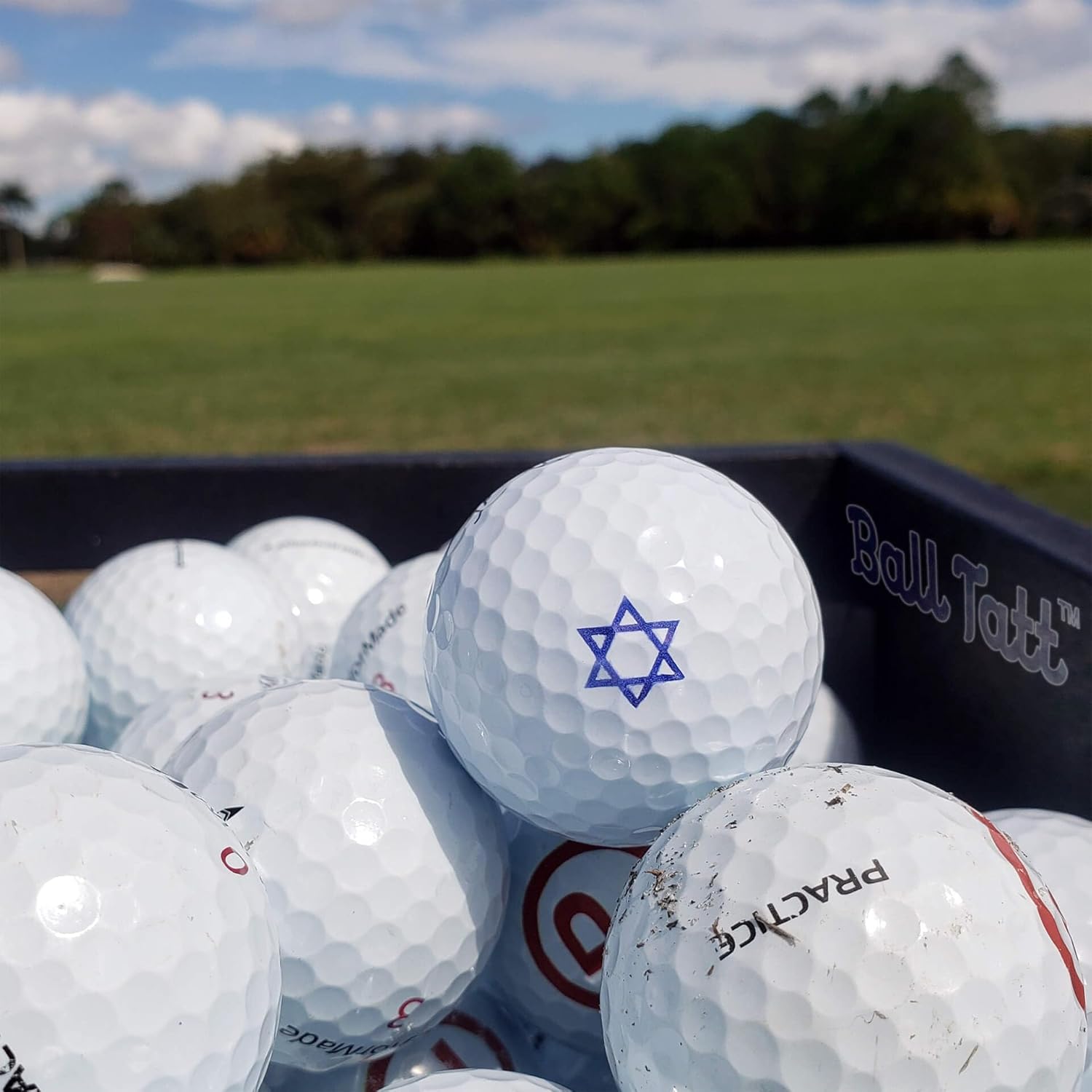 Ball Tatt – Sello de pelota de golf, sello de pelota de golf, marcadores de sellos de pelotas de golf autoentintados, herramienta de marcado de