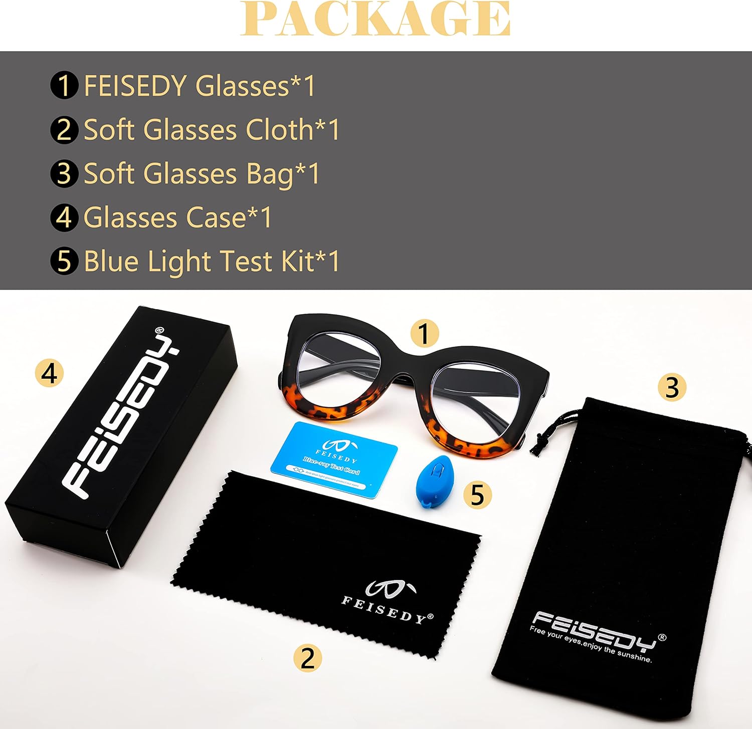 FEISEDY Gafas de lectura retro de gran tamaño con bloqueo de luz azul ojo de gato, marco grueso, antirreflejos, lectores digitales antifatiga ocular