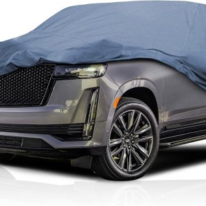 Supreme – Funda de auto SUV para Cadillac SRX 2004-2016 SUV de 4 puertas, resistente al agua, cobertura completa contra polvo, sol, nieve, lluvia, Supreme – Funda de auto SUV para Cadillac SRX 2004-2016 SUV de 4 puertas, resistente al agua, cobertura completa contra polvo, sol, nieve, lluvia,