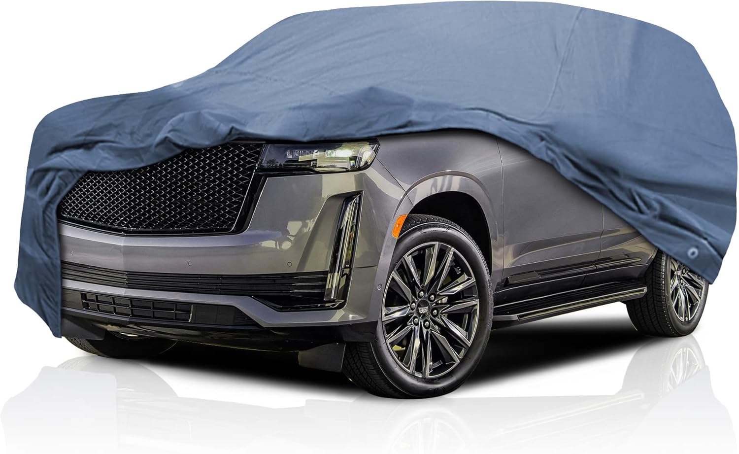 Supreme – Funda de auto SUV para Cadillac SRX 2004-2016 SUV de 4 puertas, resistente al agua, cobertura completa contra polvo, sol, nieve, lluvia,