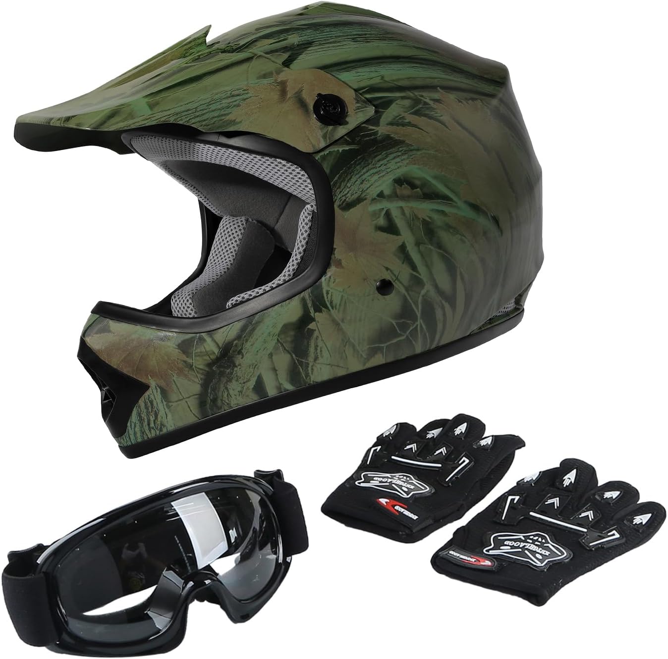 TCT-MOTORPARTS DOT – Casco de motocross ATV para niños y jóvenes, casco de cara completa para motocross, motocross, motocross, motocross, motocross,