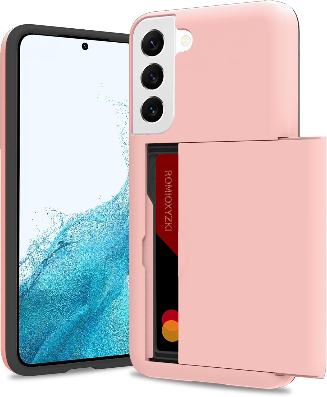 ZIYE Funda para Galaxy S21 Plus 5G con tarjetero, funda tipo cartera para Galaxy S21 Plus, antiarañazos, doble capa, bolsillo oculto, a prueba de