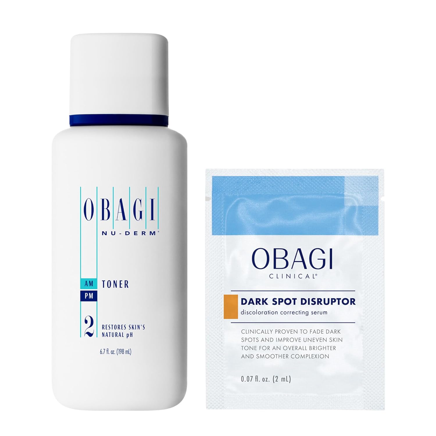 Obagi Nu-Derm – Tónico facial sin alcohol con hamamelis y aloe vera para piel grasa o piel seca, 6.7 onzas líquidas