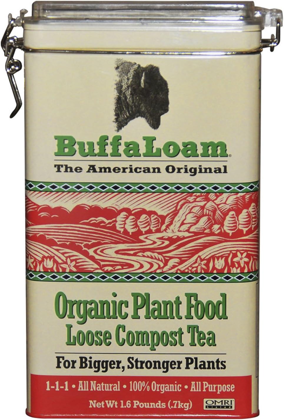 894755002361 BLPF Plant Food Té de compost, 1.6 libras, lata (1.6 lb)