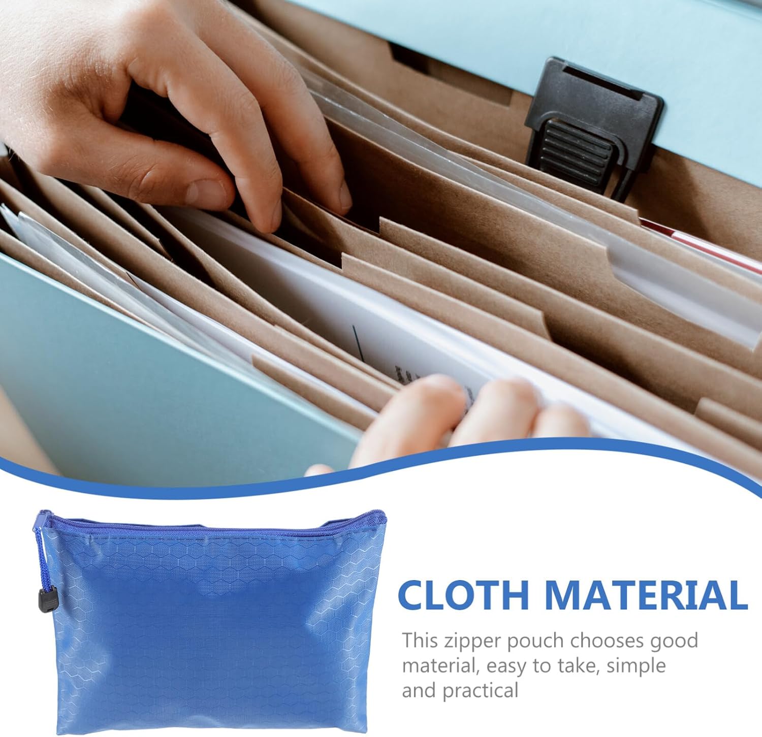 EXCEART Kit de herramientas Bolsa de herramientas Bolsa de herramientas Bolsa organizadora de documentos Bolsa organizadora de herramientas Bolsa de