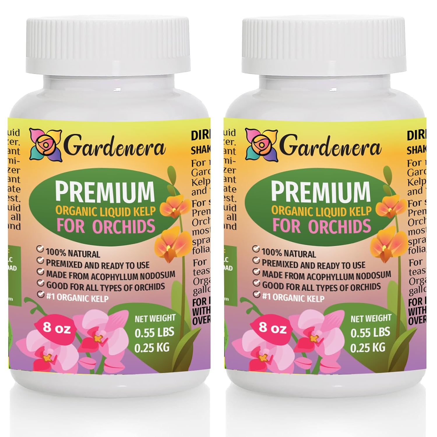 Orchid Health Boost – 16 oz – Extracto concentrado de algas marinas y algas para orquídeas fuertes y resistentes