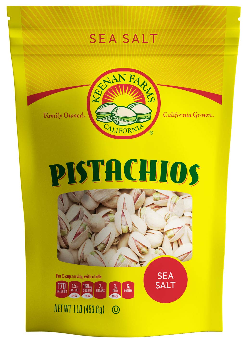 Keenan Farms Pistachos, 16 onzas