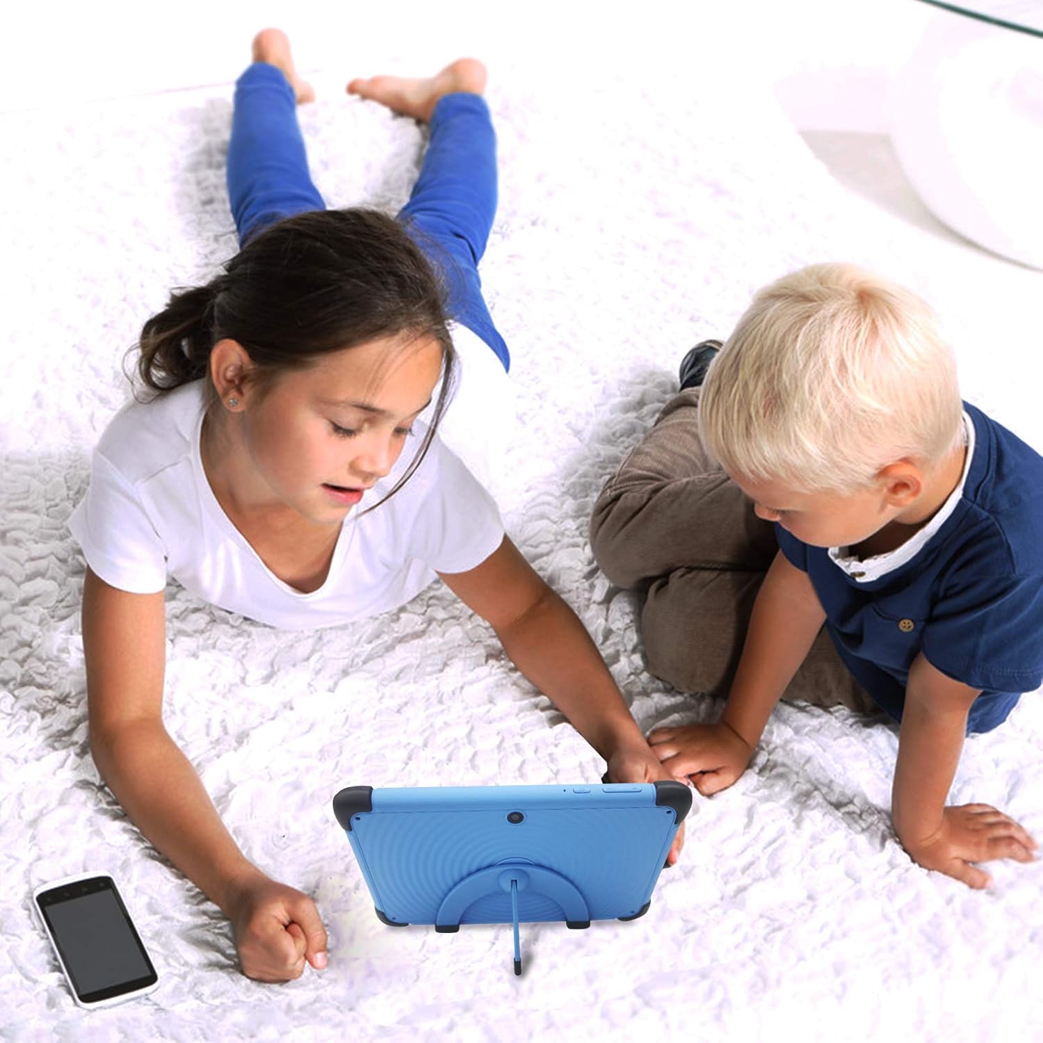 CWOWDEFU Tablet infantil de 7 pulgadas, tableta Android WiFi para niños, pantalla IPS HD, 2 GB de RAM 32 GB ROM TF hasta 128 GB, 2 MP+5 MP, control
