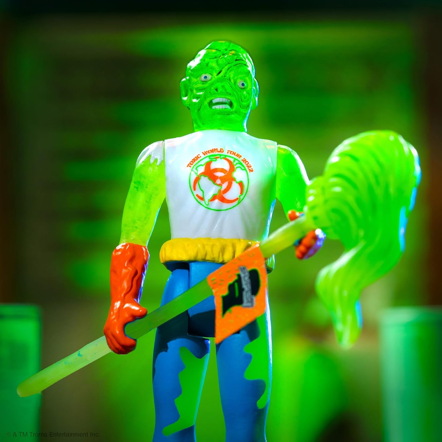 Toxic Avenger x Brain Dead Figura de reacción – Toxie (Glow)